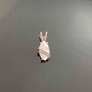 Sterling Silver Crystal Pendant